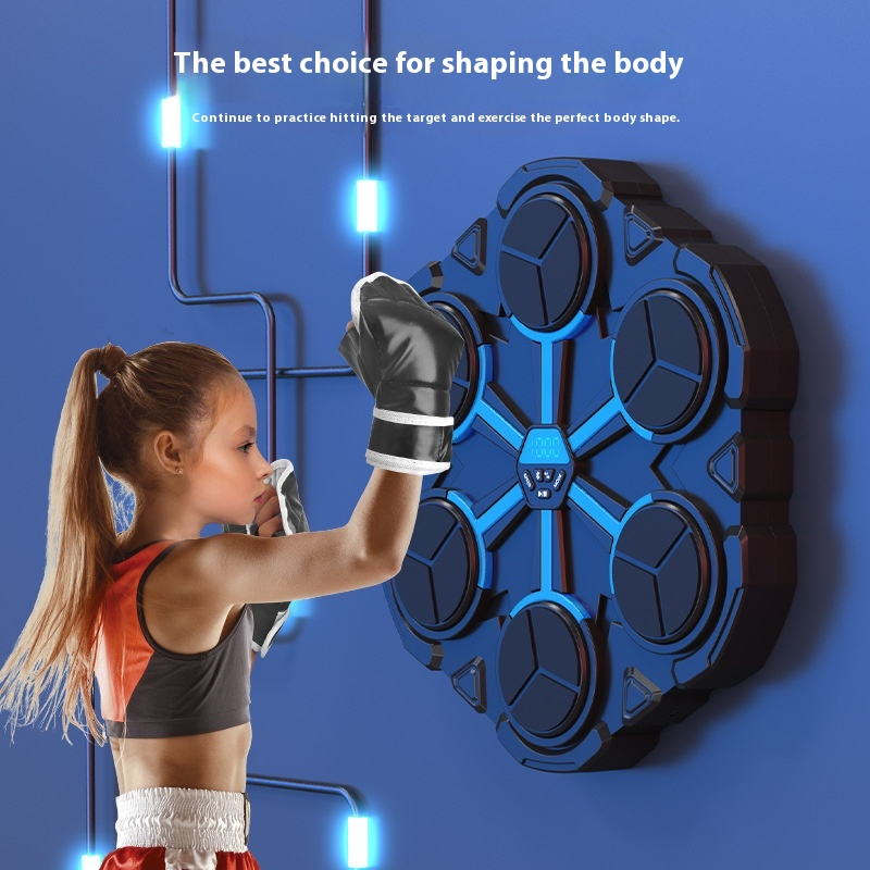 Music Boxing Machine with Gloves & Wall Mount