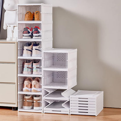 Collapsible Footwear Storage Rack - 6 Tier/6 Pairs