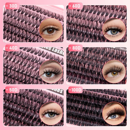 DIY Fluffy Eyelash Extension Kit