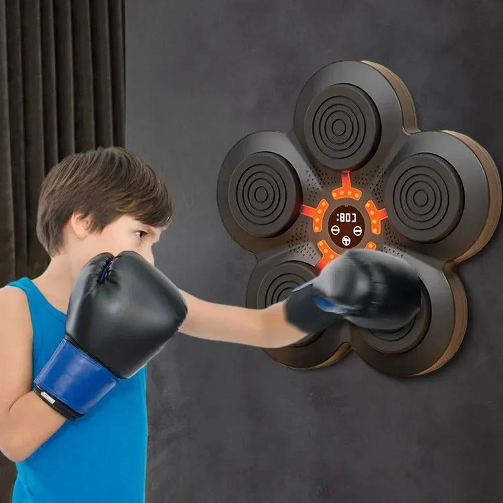 Music Boxing Machine with Gloves & Wall Mount