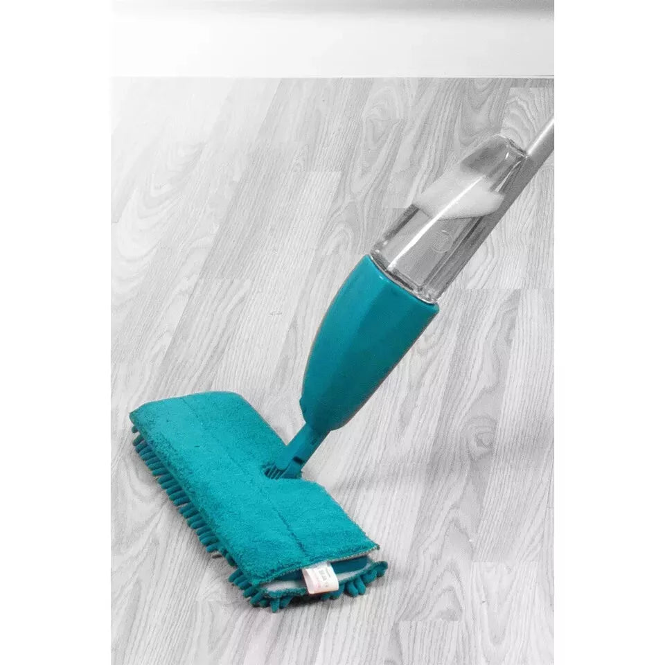 Dual Sided Powerful Microfiber Cleaning Mop With Built-in Trigger Spray